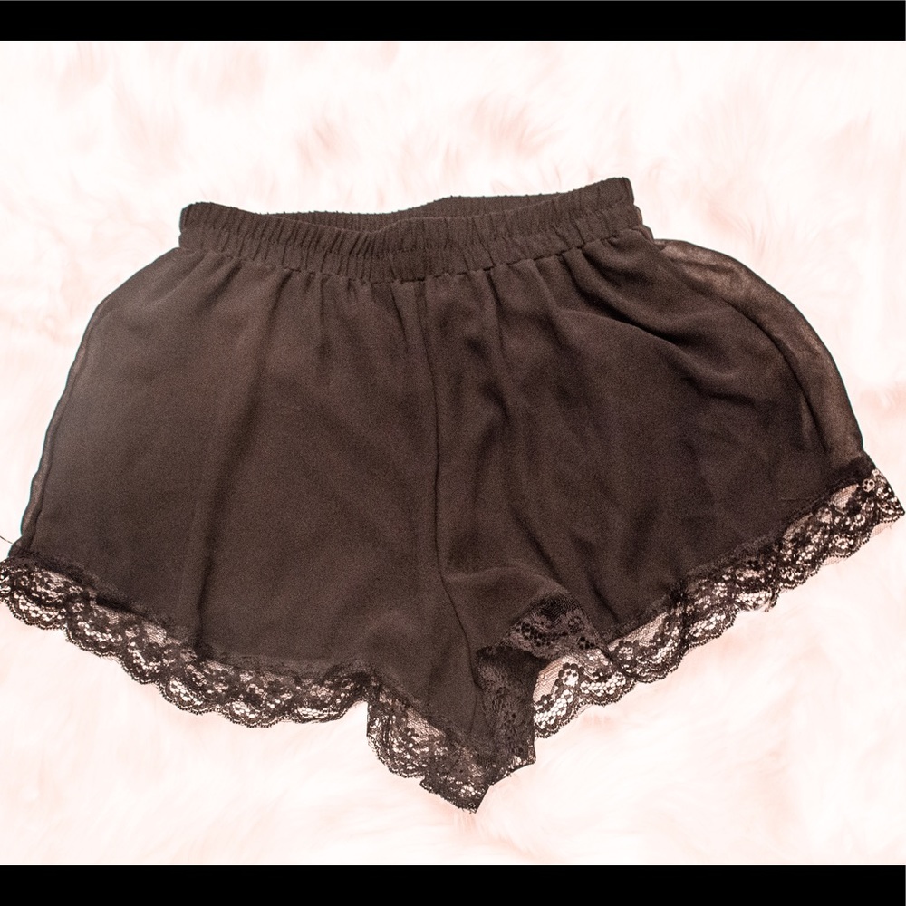 Lace shorts